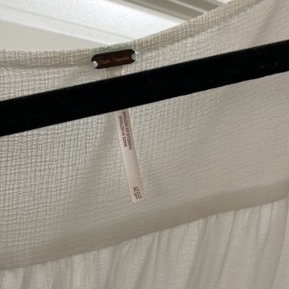 Shirred Cropped Sheer Long Sleeve Tiered shirt. Must bundle with other item/s. - Picture 2 of 4